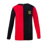 Cinereplicas Harry Potter T-Shirt - Tournoi des Trois Sorciers et Quidditch - Officiel, Taille L, Rouge/Noir