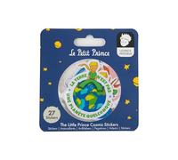 Cinereplicas Le Petit Prince - Set d’Autocollants Cosmiques - 27 Stickers Assortis - Pour carnets, coques de téléphone, ordinateurs - Licence Officielle
