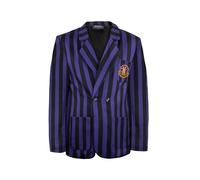 Cinereplicas Mercredi - Blazer Académie Nevermore Violet - L - Licence Officielle