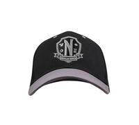Casquette de baseball Cinereplicas Wednesday Nevermore Academy Noir TU