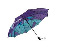 Cinereplicas Mercredi - Parapluie Mercredi et son violoncelle & Vitrail de Mercredi et Enid - 95cm de diamètre - Licence officelle