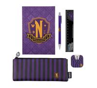 Mercredi - Set Papeterie 5 Pièces Violet