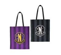 Cinereplicas Mercredi - Tote Bag Académie Nevermore 42 * 38 cm - Licence Officielle