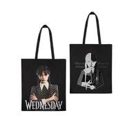 Cinereplicas Mercredi - Tote Bag Mercredi 42 * 38 cm - Licence Officielle