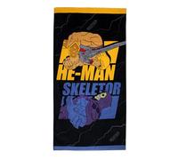 Cinereplicas Motu - Serviette de Plage Musclor & Skeletor - Licence Officielle