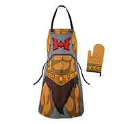 Cinereplicas MOTU - Tablier & Gant de Cuisine Musclor - Licence Officielle