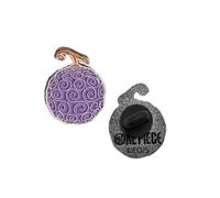 CINEREPLICAS ONE PIECE - Pin's Fruit du Gum-Gum - 2 * 2.6cm - Licence Officielle