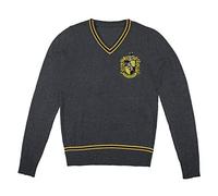 Cinereplicas - Pull Harry Potter Poudlard - col V Gris,Poufsouffle,S