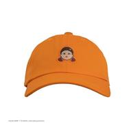 Cinereplicas Squid Game - Casquette Young-HEE - Tour de tête 54-60 cm - Licence Officielle Orange, Orange, Taille unique