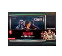 Cinereplicas Stranger Things - Calendrier de l’Avent Deluxe - 24 cadeaux inclus - Papeterie & Petits Accessoires - Licence Officielle