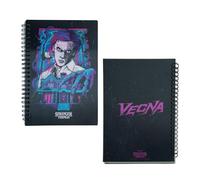 Cinereplicas Stranger Things - Carnet lenticulaire Vecna - 14.5 * 21cm 120p - Licence Officielle
