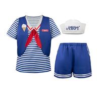 Cinereplicas Stranger Things - Costume Scoops Ahoy - Robin - S/M - Licence officielle