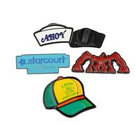 Cinereplicas Stranger Things - Set de 4 Pins Stranger Things - 3cm - Licence Officielle