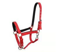 CINGHI LUSSO Licol réglable pour cheval, doublure douce, un excellent licol qui est solide et durable mais confortable (S-XL)
