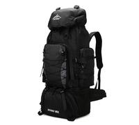 CINGHI LUSSO Sac à dos de randonnée 90l hommes et femmes sac à dos imperméable sac à dos de voyage grand Camping sac de randonnée sac de jour extérieur sac à dos de voyage (Noir)