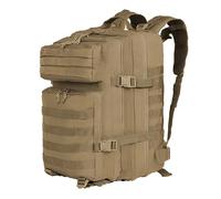 CINGHI LUSSO Sac à dos militaire tactique 45 litres sac à dos de voyage imperméable à l'eau pour le camping, la randonnée, la pêche, Kaki