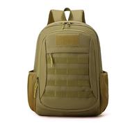 CINGHI LUSSO Sac à dos Tactique Militaire 7.87 * 11.81 * 17.71in Sac à Dos Militaire d'assaut pour le Trekking en Plein Air, le Camping, la Randonnée (kaki)