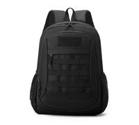 CINGHI LUSSO Sac à dos Tactique Militaire 7.87 * 11.81 * 17.71in Sac à Dos Militaire d'assaut pour le Trekking en Plein Air, le Camping, la Randonnée (Noir)