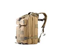 CINGHI LUSSO Sac à dos tactique militaire étanche 30 L Sac à dos de randonnée Molle Camping Trekking, kaki, Sacs à dos