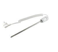 CINI Cartouche de chauffage pour radiateurs, radiateur de salle de bain avec régulateur de température électronique type GT Chromé 6000 W