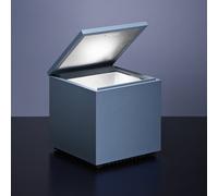 Cini & Nils Cuboluce Classic Tischleuchte, lacque soie denim bleu