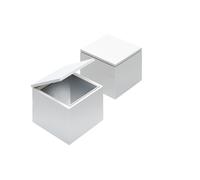 Cini&Nils Cuboluce Lampe rechargeable LED, blanc Ce luminaire comporte des modules à LED prémontés de classes énergétiques A A++, A+, A