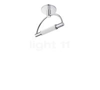 Cini&Nils Gradi Mini Plafonnier LED chrome brillant/volet opale