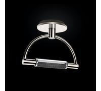 Cini & Nils Gradiminisoffitto LED Deckenleuchte, nickel, diffuseur retinato