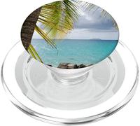 Cinnamon Bay Beach, St. John, Îles Vierges américaines PopSockets PopGrip pour MagSafe