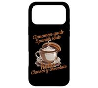 Cinnamon Goals Spanish Souls Hello Churros Y Chocolate Coque pour iPhone 17 Pro Max
