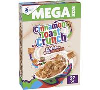 Cinnamon Toast Crunch Céréales pour petit-déjeuner croustillant et muesli à la cannelle, taille méga 765,4 g