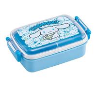 Cinnamoroll Boîte à déjeuner Bento (425,2 g) - Joli porte-déjeuner avec couvercle de verrouillage sécurisé à 2 points - Design japonais authentique - Durable, passe au micro-ondes et au lave-vaisselle - Friends