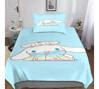 Cinnamoroll Housse De Couette D Imprim¿¿ De Anime Dessin£¬Parure De Lit Housses De Couettes Microfibre Avec Fermeture ¿¿Clair,Parure De Couette Imprim¿¿ A