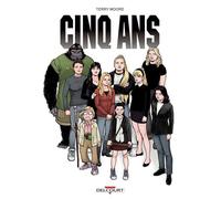 Cinq ans - Terry Moore - Delcourt - cartonné - Comics