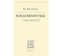 Cinq articles sur le renouveau