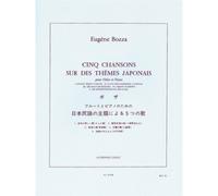 Cinq Chansons Sur Des Thèmes Japonais