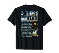 Cinq Choses Que Vous devez Savoir sur ce Barman T-Shirt
