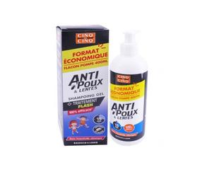 Cinq/Cinq Sh Natura A/Poux400ml