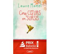 Cinq coeurs en sursis Dédicacé par l’auteur - Laure Manel - Michel Lafon - broché - Roman