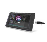 Cinq écrans LCD portables avec résolution de 854 x 480, arrière-plan dynamique, compatible avec plusieurs appareils d'affichage de bureau