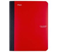 Cinq étoiles Composition Book, 100-count, College ligné Red