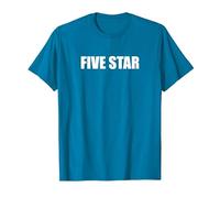 Cinq étoiles T-Shirt, Homme, Saphir, 3XL