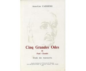Cinq grandes odes de Claudel