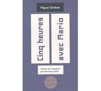 Cinq heures avec Mario - Miguel Delibes - Verdier - Poche - Roman
