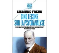 Cinq Leçons Sur La Psychanalyse