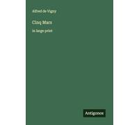 Cinq Mars: in large print