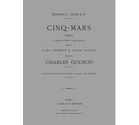 Cinq Mars - VOCAL SCORE