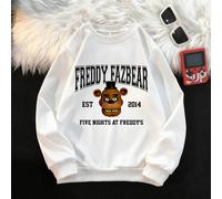 Cinq nuits chez Freddyes enfant col rond sweat Anime FNAF Polyester pull Thriller thème garçons hiver décontracté haut chaud cadeau FNAF 289
