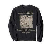 Cinq Pains Deux Poissons nourrissant Le Miracle 5000 Jésus Sweatshirt