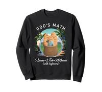 Cinq Pains Deux Poissons nourrissant Le Miracle 5000 Jésus Sweatshirt